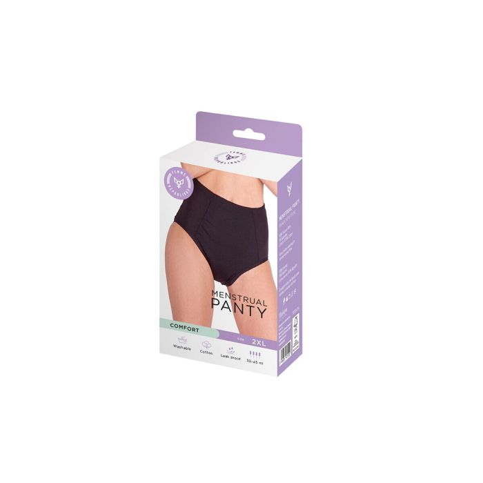 Braga menstrual Femme Republique Negro 1