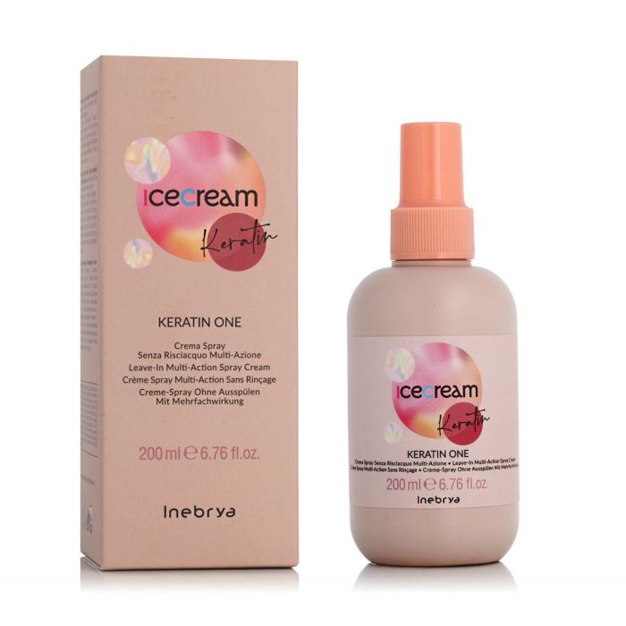 Acondicionador Inebrya Ice Cream Keratin One 200 ml Acondicionador Inebrya Ice Cream Keratin One 200 ml