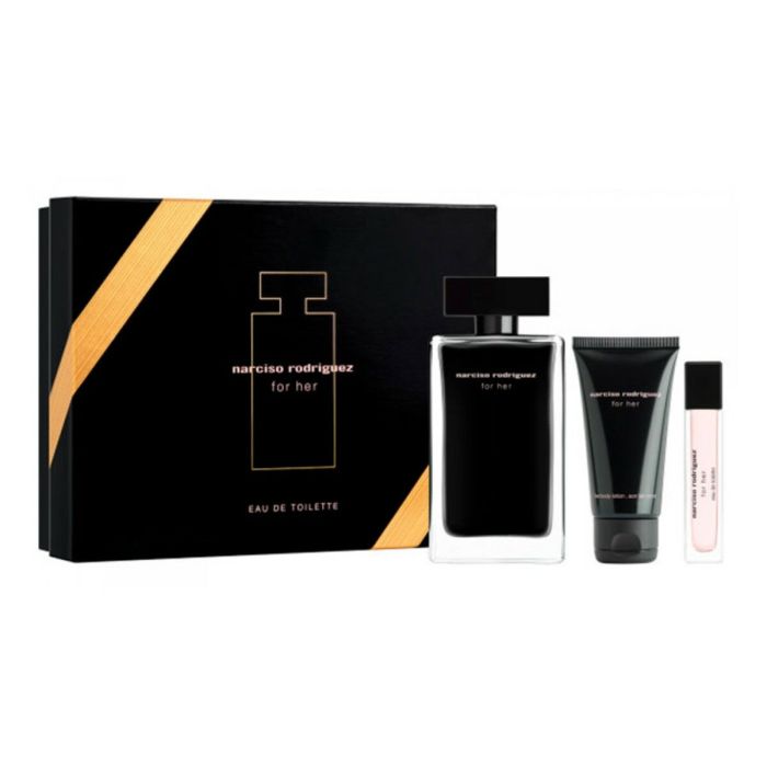 Set de Perfume Mujer Narciso Rodriguez For Her 3 Piezas