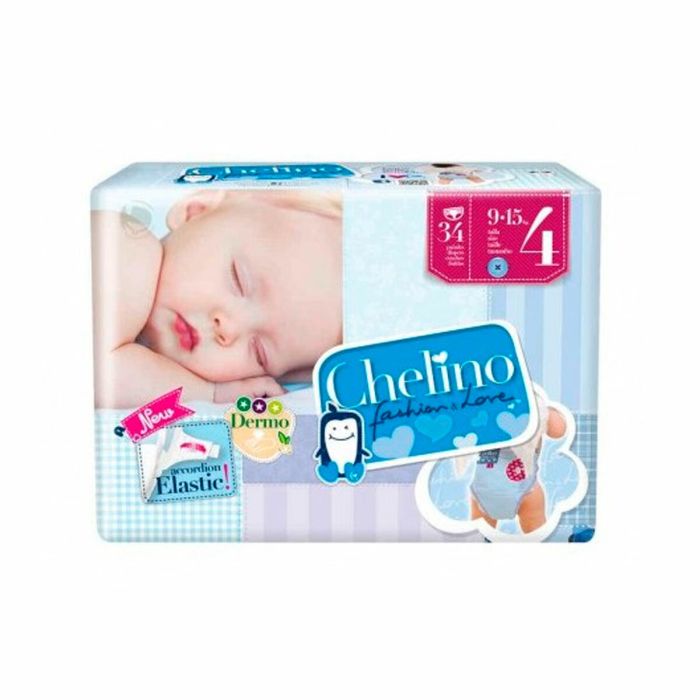 Pañales Desechables Chelino (34 uds)