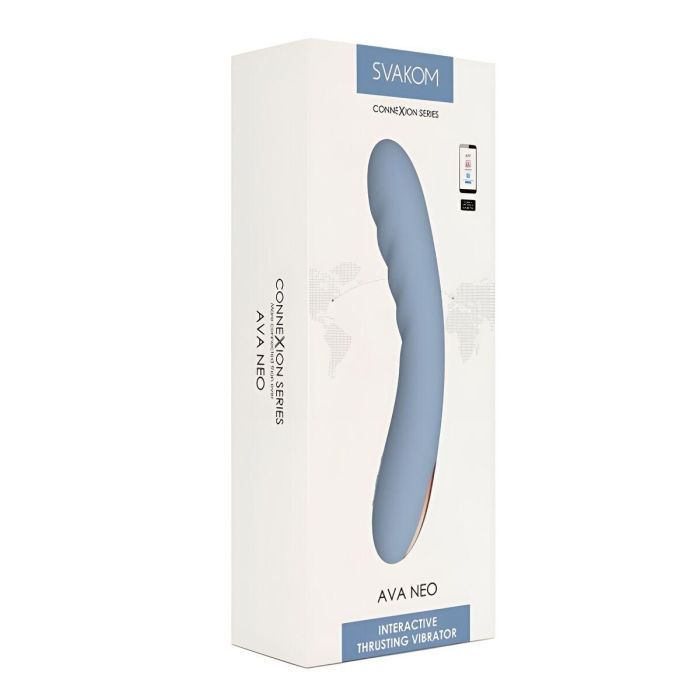 Vibrador Punto G Svakom Azul 5 Vibrador Punto G Svakom Azul 5