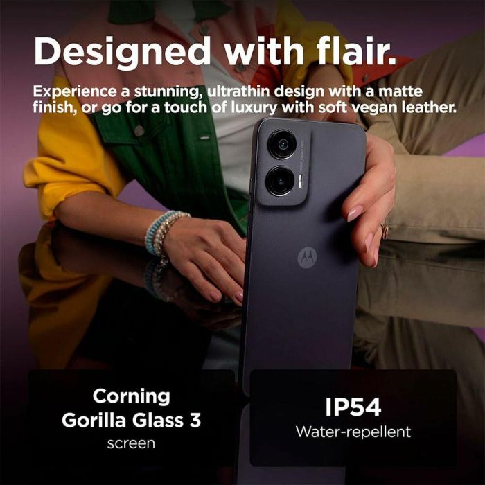 Motorola Moto G35 5G Smartphone 8GB RAM 256GB Almacenamiento Pantalla 6.72" 50MP Cámara Dual Color Greystone 13