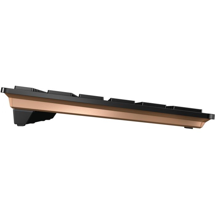 Cherry Desktop DW 9100 SLIM [CH] WL AES black/copper BT 11