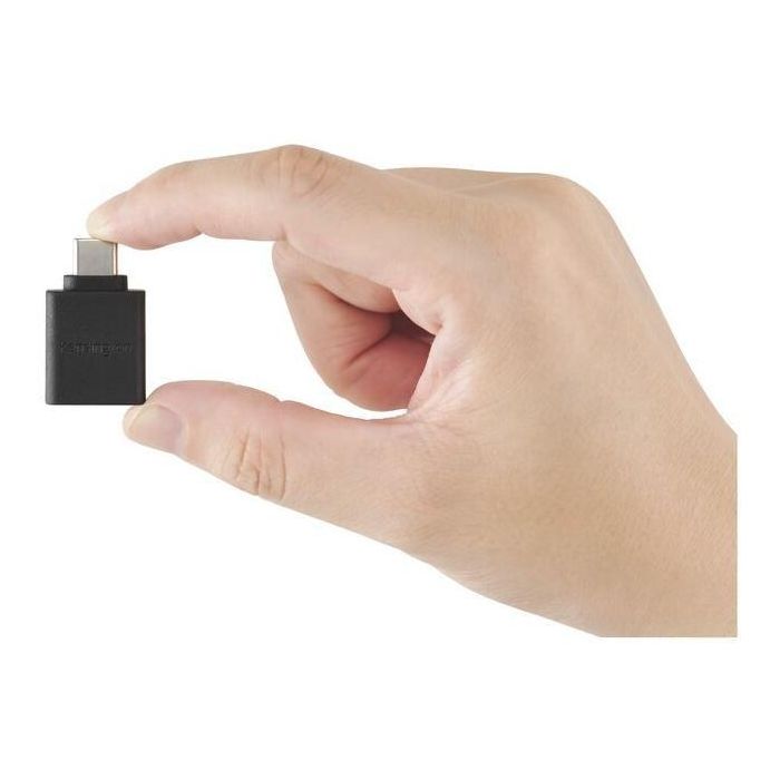 Kensington CA1010 Adaptador USB-C a USB-A M/F para Conectar Dispositivos Antiguos a Nuevos, Datos 5Gbps y Carga Rápida 3A 4 Kensington CA1010 Adaptador USB-C a USB-A M/F para Conectar Dispositivos Antiguos a Nuevos, Datos 5Gbps y Carga Rápida 3A 4