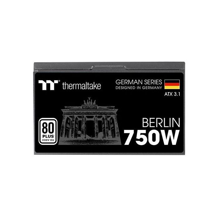 Thermaltake Berlin Fuente Alimentación PC 750W 80 Plus ATX 3.1 Blanca No Modular 3 Thermaltake Berlin Fuente Alimentación PC 750W 80 Plus ATX 3.1 Blanca No Modular 3