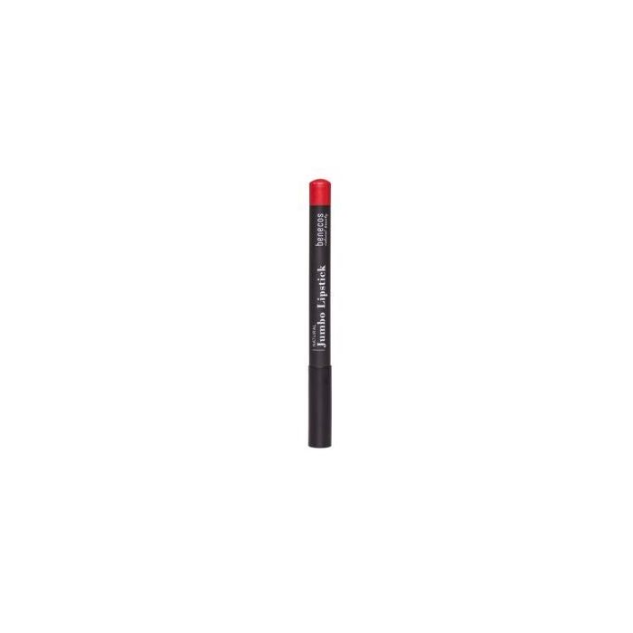 BENECOS Lápiz de Labios Jumbo Red Delight 4g - Natural, Orgánico, Vegano, sin Plásticos, Tapa Aluminio
