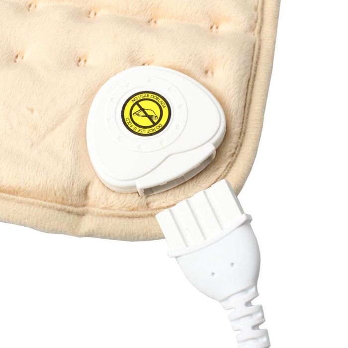 Almohadilla Eléctrica Lumbar Ajustable TM Electron 100 W 8 Almohadilla Eléctrica Lumbar Ajustable TM Electron 100 W 8