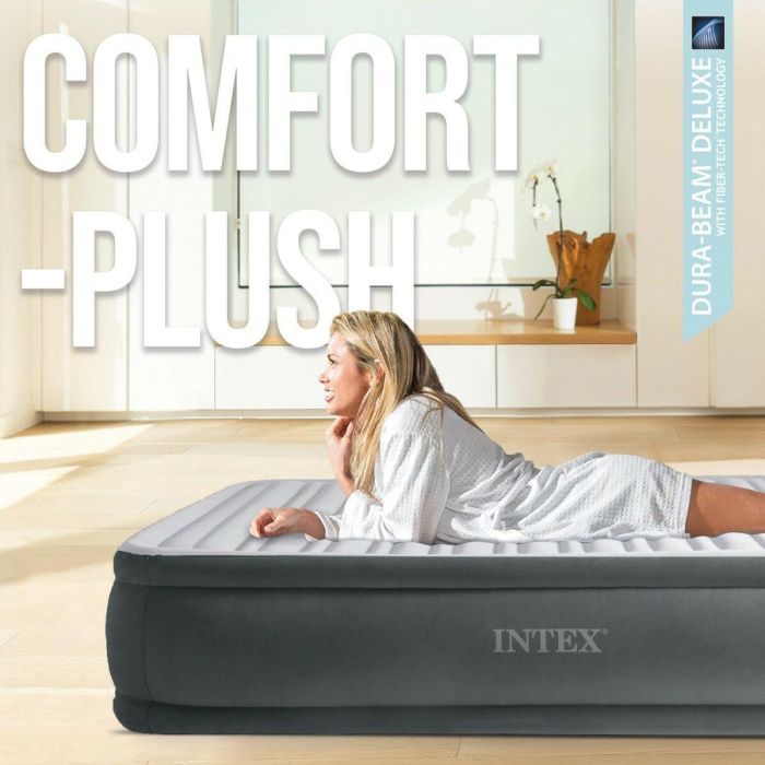 INTEX Comfort Plus + cama supletoria eléctrica para 2 personas 67766ND 5