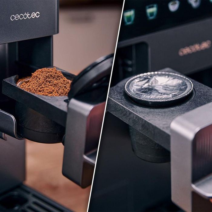 Cafetera Express Cecotec Freestyle Grind & Latte 1200 W 1400 W 20 bar Negro 2 Cafetera Express Cecotec Freestyle Grind & Latte 1200 W 1400 W 20 bar Negro 2