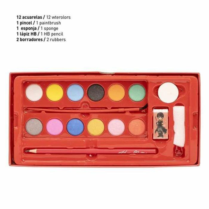 Set papelería coloreable maletín harry potter Set papelería coloreable maletín harry potter