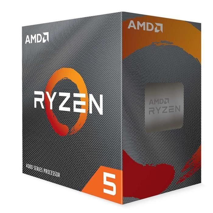 AMD 100-100000644BOX Procesador Ryzen 5 4500 para Desktop, 6 núcleos / 12 hilos, 3.6GHz (4.1GHz Max), Socket AM4, 8MB L3 Cache, 65W TDP 1