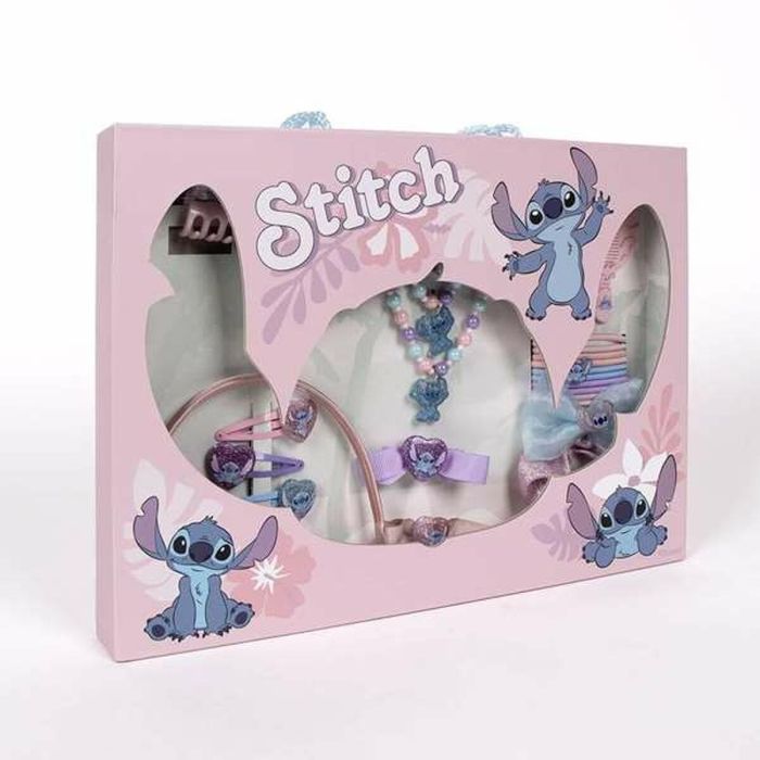 Cerdá Set de Belleza Infantil Stitch Caja Rosa 34x24.5x4cm, Edad +3 Años Cerdá Set de Belleza Infantil Stitch Caja Rosa 34x24.5x4cm, Edad +3 Años