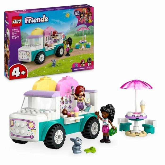 LEGO Friends 42644 Camión de Helados de Heartlake City - Set de construcción para mayores de 4 años