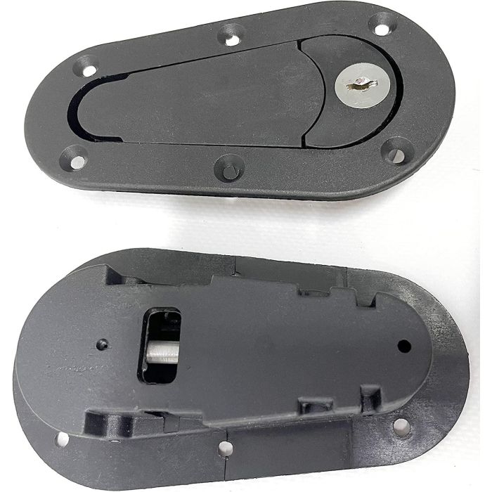 Occ Motorsport Cierre Capot Aero Llave Negro Aluminio Competición OCCRC007 3