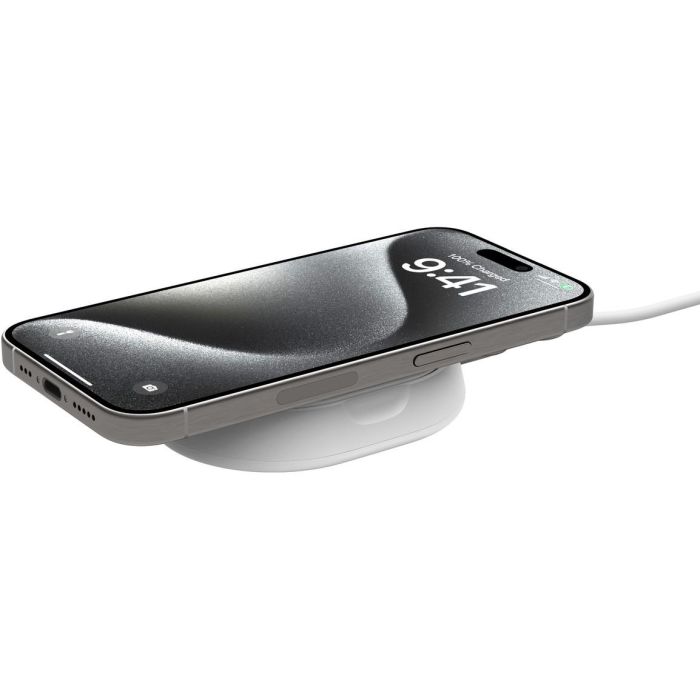Belkin BoostCharge Pro Qi2 15W - Cargador Inalámbrico Magnético para Smartphone, Carga Rápida, Blanco 1