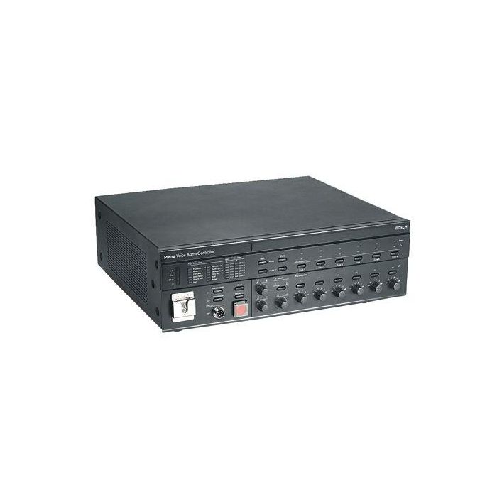 Bosch Controlador de sistema PLENA - Núcleo de Alarma por Voz con Amplificador 240W y 6 Zonas - Certificación EN 54-16