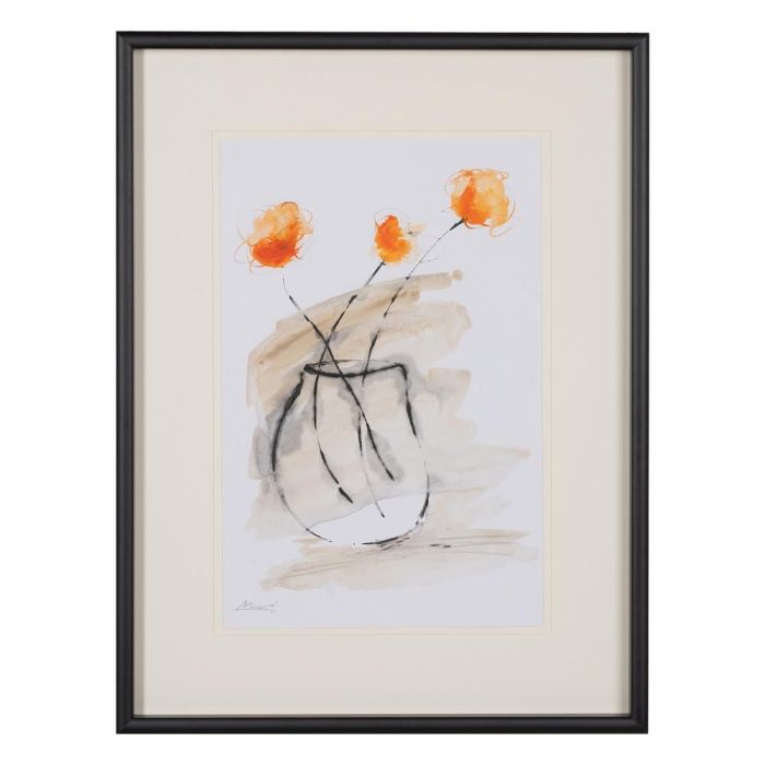 Cuadro Pintura Jarrón-Flores 2/M 60 X 4 X 80 cm