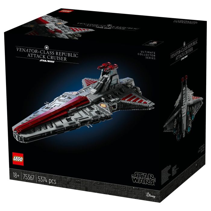 LEGO Star Wars Crucero de Ataque Clase Venator de la República 75367 - Juego de Construcción con 5374 Piezas 6