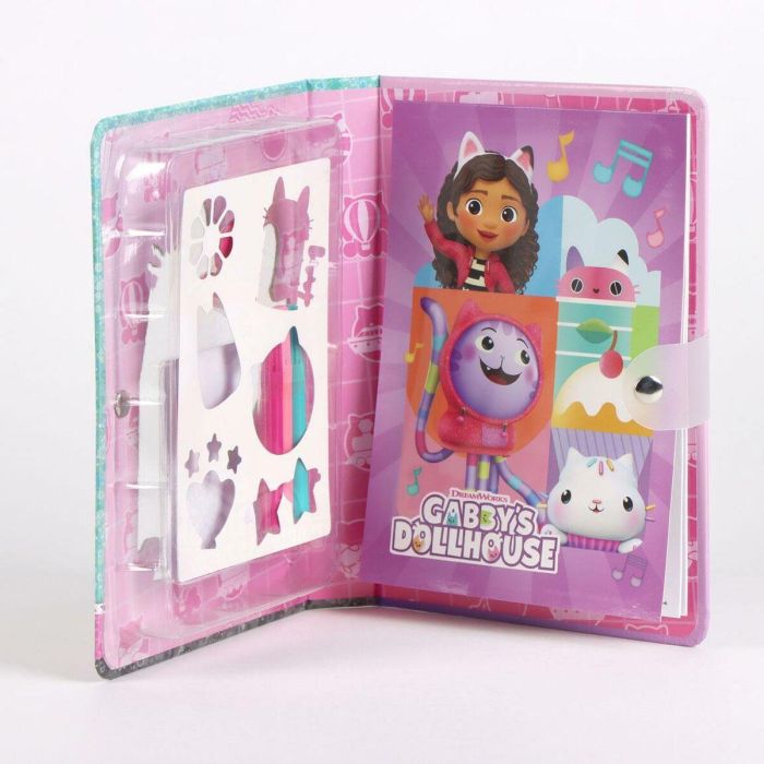 Cerdá Cuaderno Set Gabby's Dollhouse Multicolores 14.5 x 20 x 3 cm para +3 Años 4 Cerdá Cuaderno Set Gabby's Dollhouse Multicolores 14.5 x 20 x 3 cm para +3 Años 4