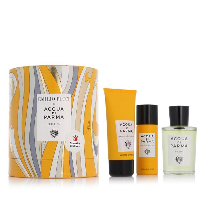 Set de Perfume Unisex Acqua Di Parma Colonia EDC 3 Piezas