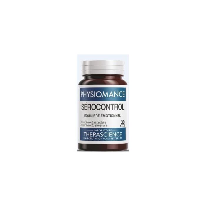 Physiomance Serocontrol: Suplemento con Triptófano y Vitaminas del Grupo B para Sistema Nervioso, 30 Comprimidos