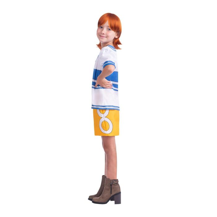 Disfraz nami peluca, camiseta y falda talla 10-12 y 3 Disfraz nami peluca, camiseta y falda talla 10-12 y 3