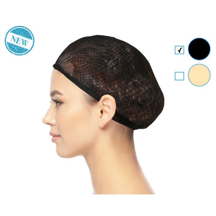 Red para Pelo Negra para Sujeción de Pelucas y Peinados - Accesorio Básico
