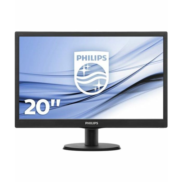 Monitor Philips 203V5LSB26 19.5"/ HD/ Negro