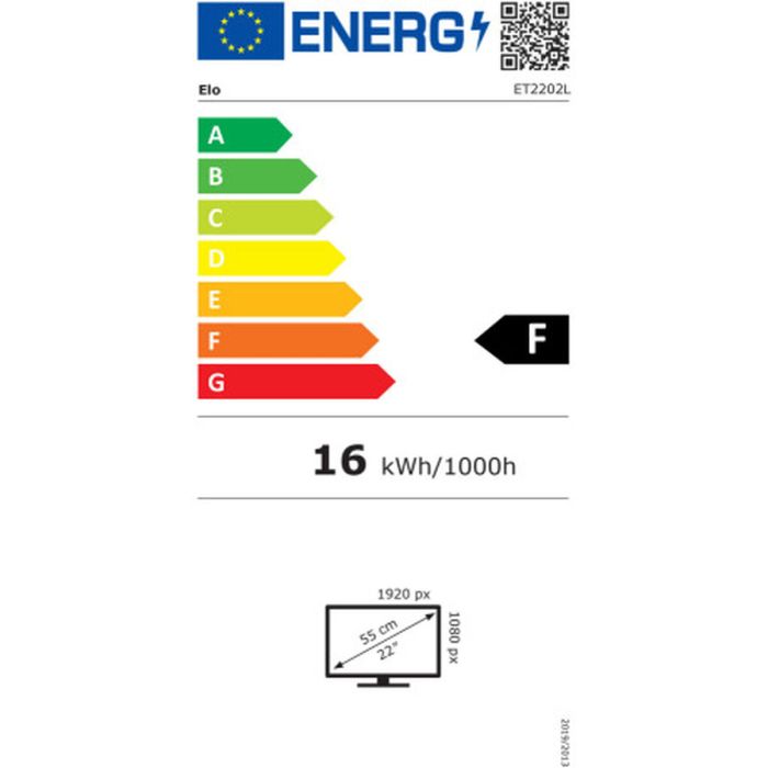 Monitor Elo Touch Systems 2202L 21,5" 60 Hz 2