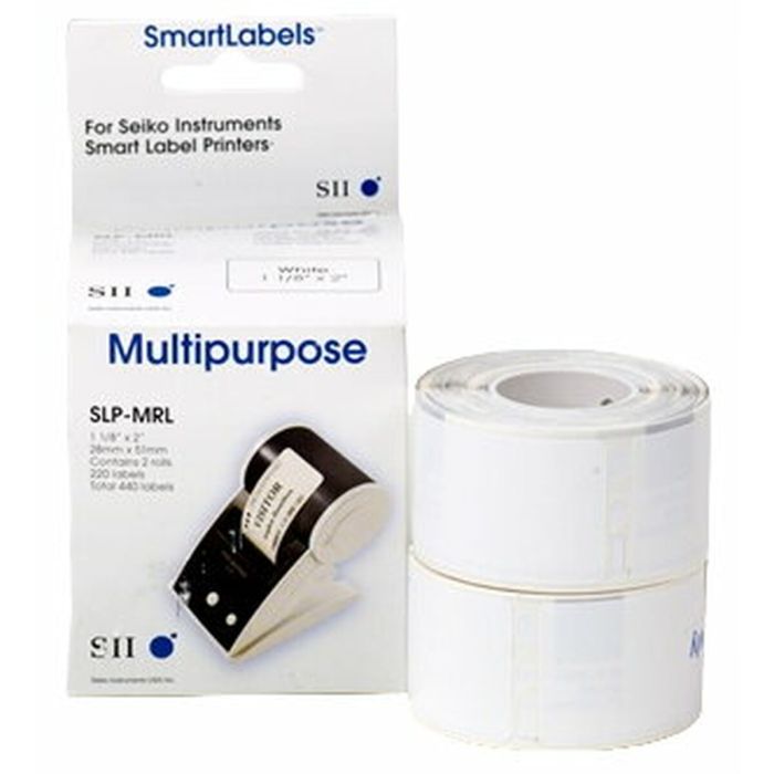 Etiquetas para Impresora Seiko SLP-MRL Blanco (2 Unidades)