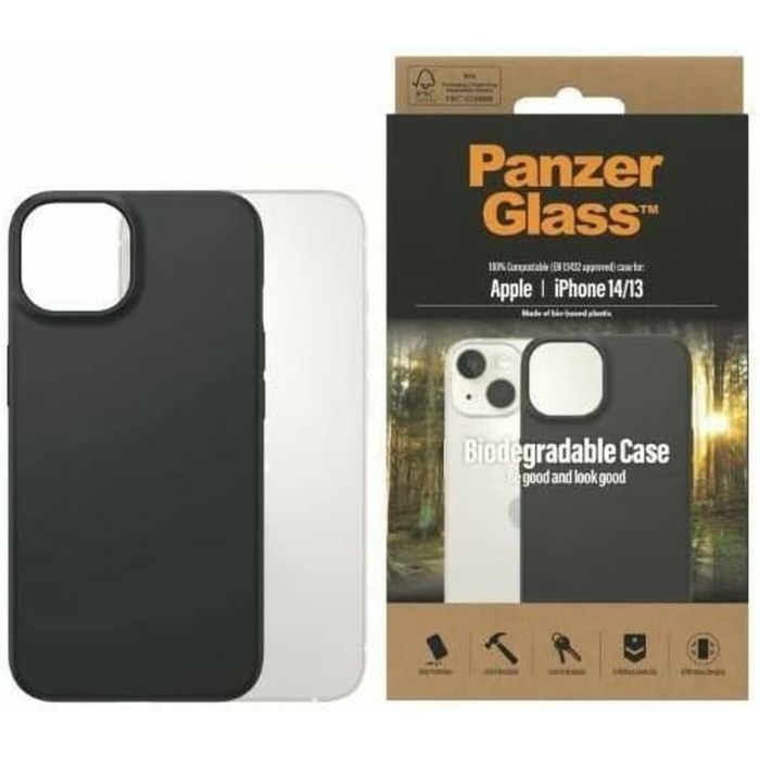 Funda para Móvil Panzer Glass 0417 6,1" Transparente Apple iPhone 13 iPhone 14