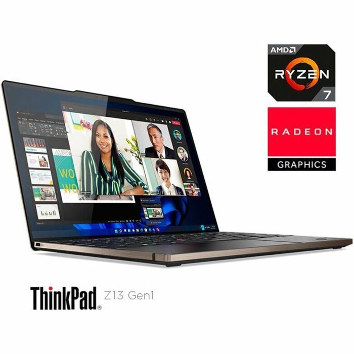 Notebook Lenovo THINKPAD Z13 RYZEN 7-6850H PRO Qwerty Español 512 GB SSD 16 GB 13,3" 2