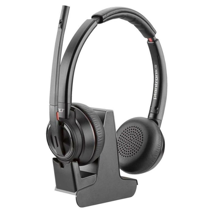 Auriculares con Micrófono Poly SAVI W8220/A Negro 1