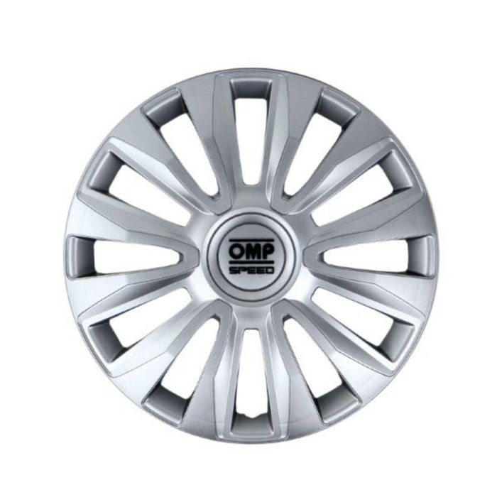 Tapacubos OMP Magnum Speed Plateado 16" (4 uds) Tapacubos OMP Magnum Speed Plateado 16" (4 uds)