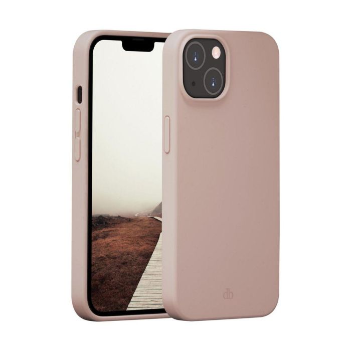 dbramante1928 Greenland Funda Protectora para iPhone 14, Color Pink sand 1