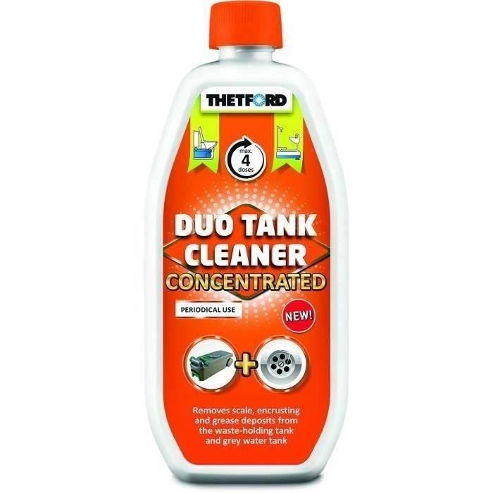 Thetford Concentrado Limpiador de Tanques Duo para Casetes y Aguas Grises 800 ml - Frescura e Higiene Duradera Thetford Concentrado Limpiador de Tanques Duo para Casetes y Aguas Grises 800 ml - Frescura e Higiene Duradera