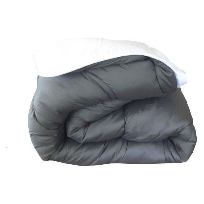 Abeil Edredón Nórdico Cálido Reversible Bicolor Blanco y Gris 140x200 cm | 350g/m² | Certificado Oeko-Tex | Lavable | Relleno Poliéster 1 Abeil Edredón Nórdico Cálido Reversible Bicolor Blanco y Gris 140x200 cm | 350g/m² | Certificado Oeko-Tex | Lavable | Relleno Poliéster 1