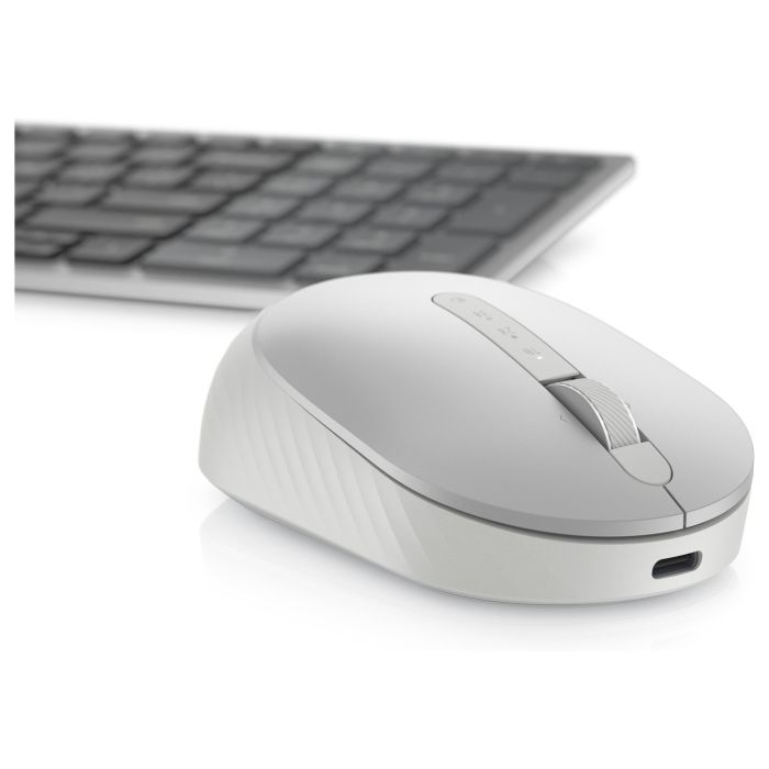 Dell MS7421W Ratón Óptico Inalámbrico Bluetooth 5.0 + USB 2.4 GHz Plateado Platino 6