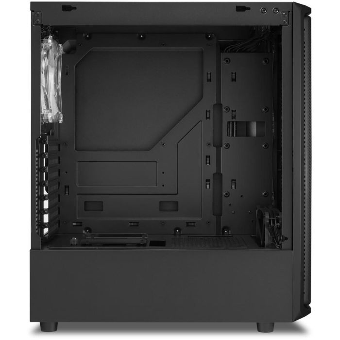 Sharkoon SK3 RGB Semitorre ATX Negra con Panel Frontal Fibra de Carbono, Lateral Cristal Templado y Ventilador LED RGB 120mm 4 Sharkoon SK3 RGB Semitorre ATX Negra con Panel Frontal Fibra de Carbono, Lateral Cristal Templado y Ventilador LED RGB 120mm 4