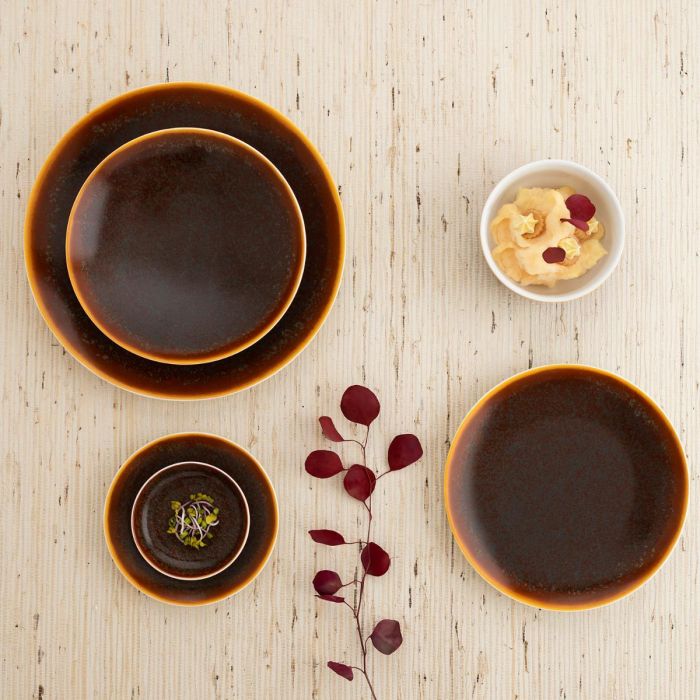 Plato Hondo Porcelana Decor Ariane 20 cm (6 Unidades)