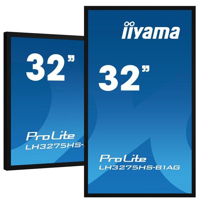 iiyama ProLite Pantalla plana para señalización digital 81,3 cm (32") LCD Wifi 500 cd / m² Full HD Negro Procesador incorporado Android 11 24/7 iiyama ProLite Pantalla plana para señalización digital 81,3 cm (32") LCD Wifi 500 cd / m² Full HD Negro Procesador incorporado Android 11 24/7