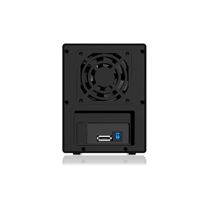 ICY BOX Carcasa Externa para 4 Discos Duros de 3.5" SATA con USB 3.0 y eSATA, Función JBOD, Color Negro 3 ICY BOX Carcasa Externa para 4 Discos Duros de 3.5" SATA con USB 3.0 y eSATA, Función JBOD, Color Negro 3