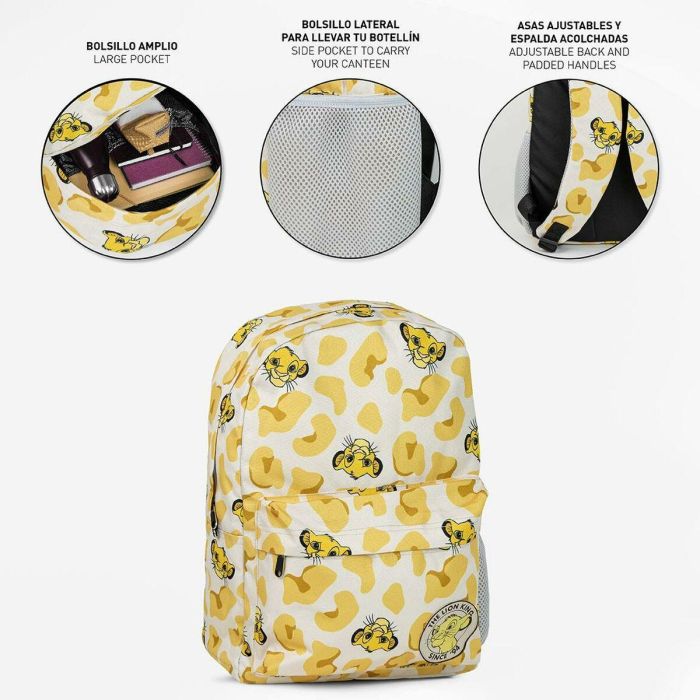 Mochila casual lion king 32.0 x 12.0 x 42.0 cm 6