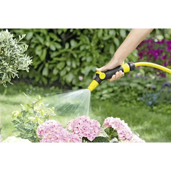 Karcher Lanza de Pulverización Ajustable - 2 Patrones de Chorro, Flujo de Agua y Drenaje Automático 1