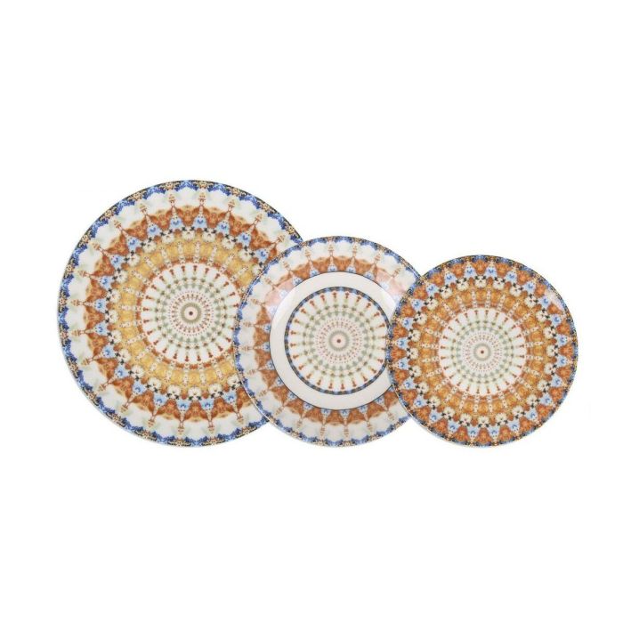 Set de Vajilla Santa Clara Corintia 18 Piezas Porcelana (2 Unidades) 4 Set de Vajilla Santa Clara Corintia 18 Piezas Porcelana (2 Unidades) 4