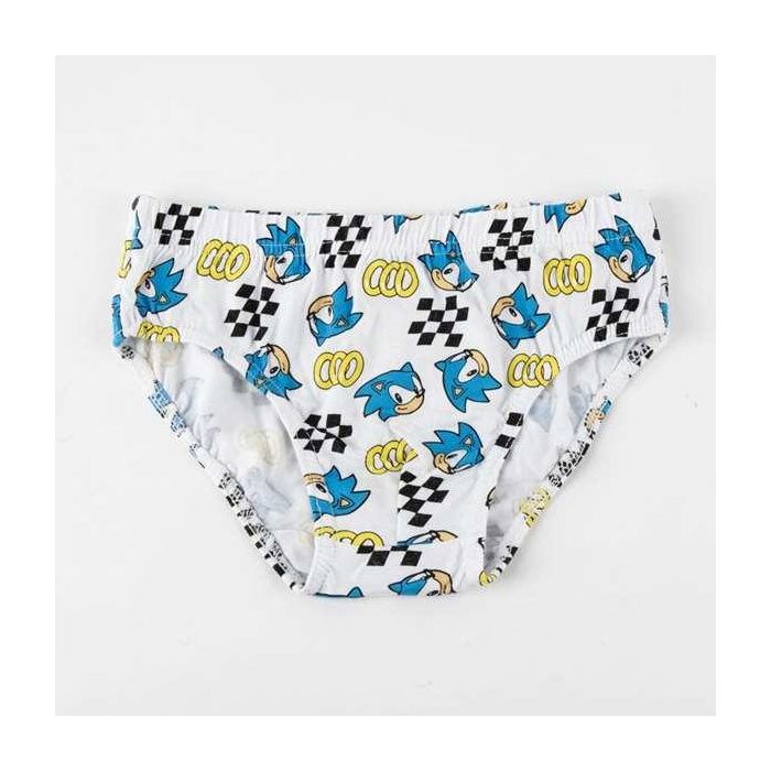 Cerdá Pack Calzoncillos Single Jersey Neceser Sonic T02/03 Modelos Surtidos 2-3 Años Multicolor 2