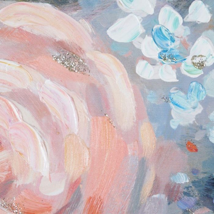 Cuadro Lienzo Flores 120 x 5 x 80 cm 4 Cuadro Lienzo Flores 120 x 5 x 80 cm 4