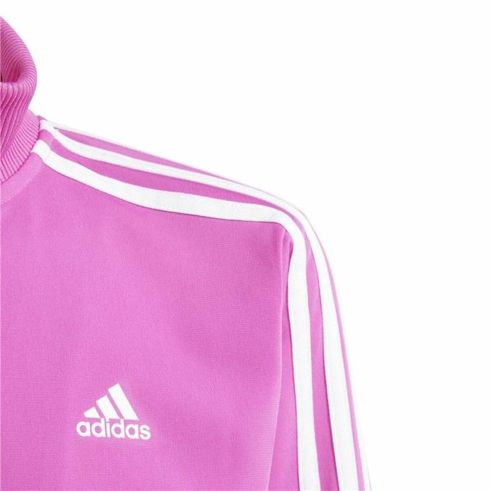 Chándal Mujer Adidas 3Stripes Tiberio Negro Rosa oscuro 2 Chándal Mujer Adidas 3Stripes Tiberio Negro Rosa oscuro 2