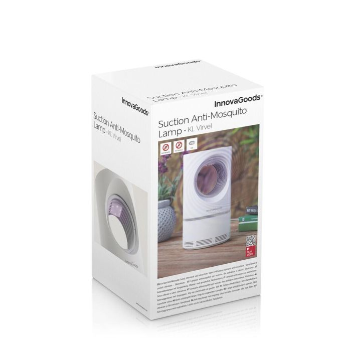 Lámpara Antimosquitos por Succión KL Virvel InnovaGoods 1 Lámpara Antimosquitos por Succión KL Virvel InnovaGoods 1