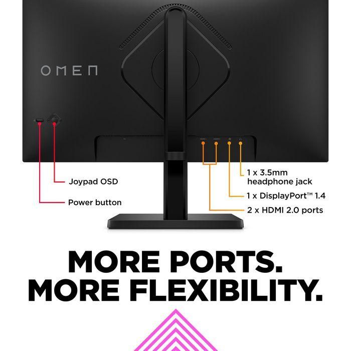HP OMEN 24 Monitor Gaming 23.8" FHD 165Hz